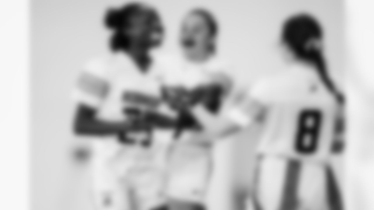 TAMPA, FL - February 09, 2026 - The 2026 Girls Flag Football Preseason Classic. Photo By Kyle Zedaker/Tampa Bay Buccaneers