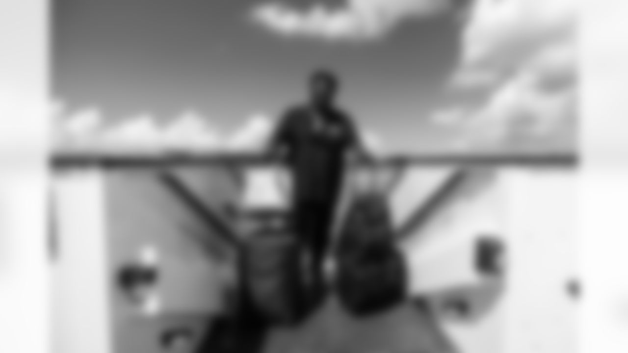 ATLANTA, GA - September 06, 2025 - Luxury Suite Excursion departs for the game between the Tampa Bay Buccaneers and Atlanta Falcons. The Bucs won the game, 23-20. Photo By Doug DeFelice/Tampa Bay Buccaneers