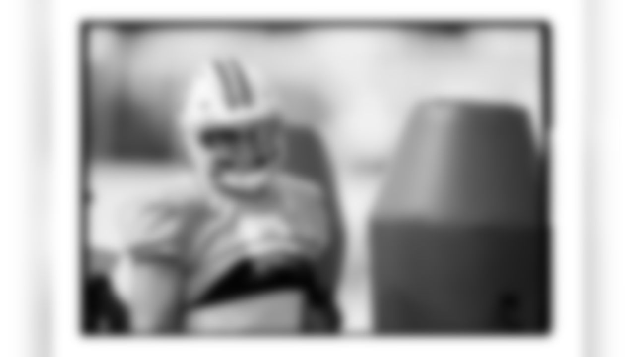 TAMPA, FL - October 02, 2025 - Quarterback Baker Mayfield #6 of the Tampa Bay Buccaneers during practice at AdventHealth Training Center. Photo By Kyle Zedaker/Tampa Bay Buccaneers