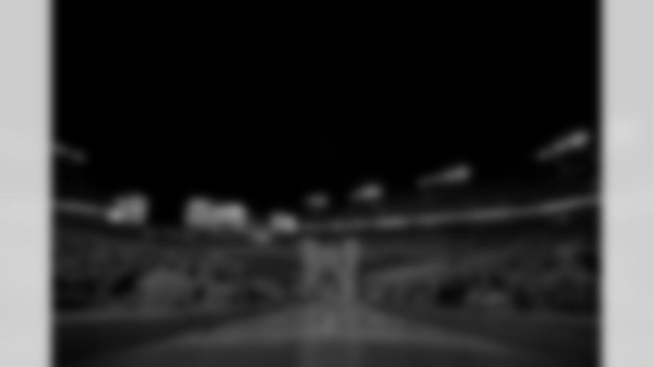 TAMPA, FL - December 11, 2025 - The Tampa Bay Buccaneers and Atlanta Falcons during a regular season game at Raymond James Stadium. The Bucs lost the game, 29-28. Photo By Kyle Zedaker/Tampa Bay Buccaneers