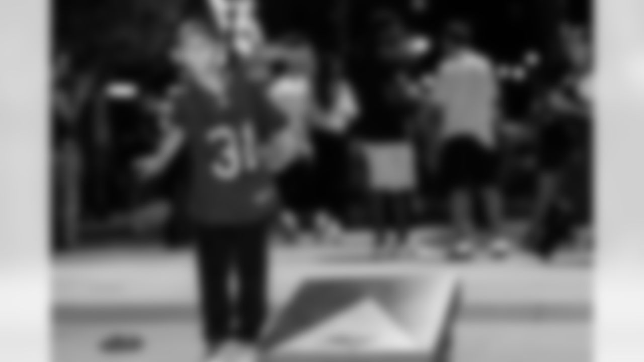 TAMPA, FL - November 23, 2025 - Fans during the Watch Party at Armature Works during the game between the Tampa Bay Buccaneers and the Los Angeles Rams. Photo By Doug DeFelice/Tampa Bay Buccaneers