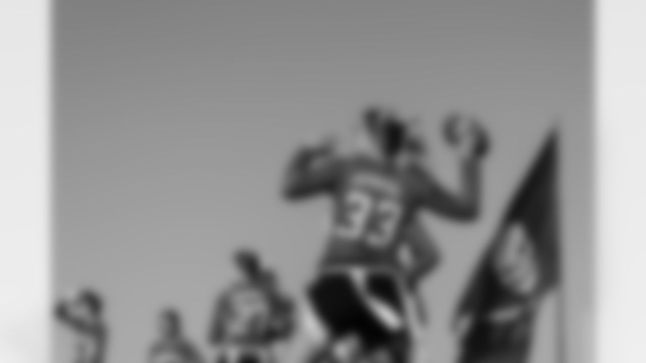 TAMPA, FL - February 14, 2026 - The 2026 Girls Flag Football Preseason Classic. Photo By Doug DeFelice/Tampa Bay Buccaneers