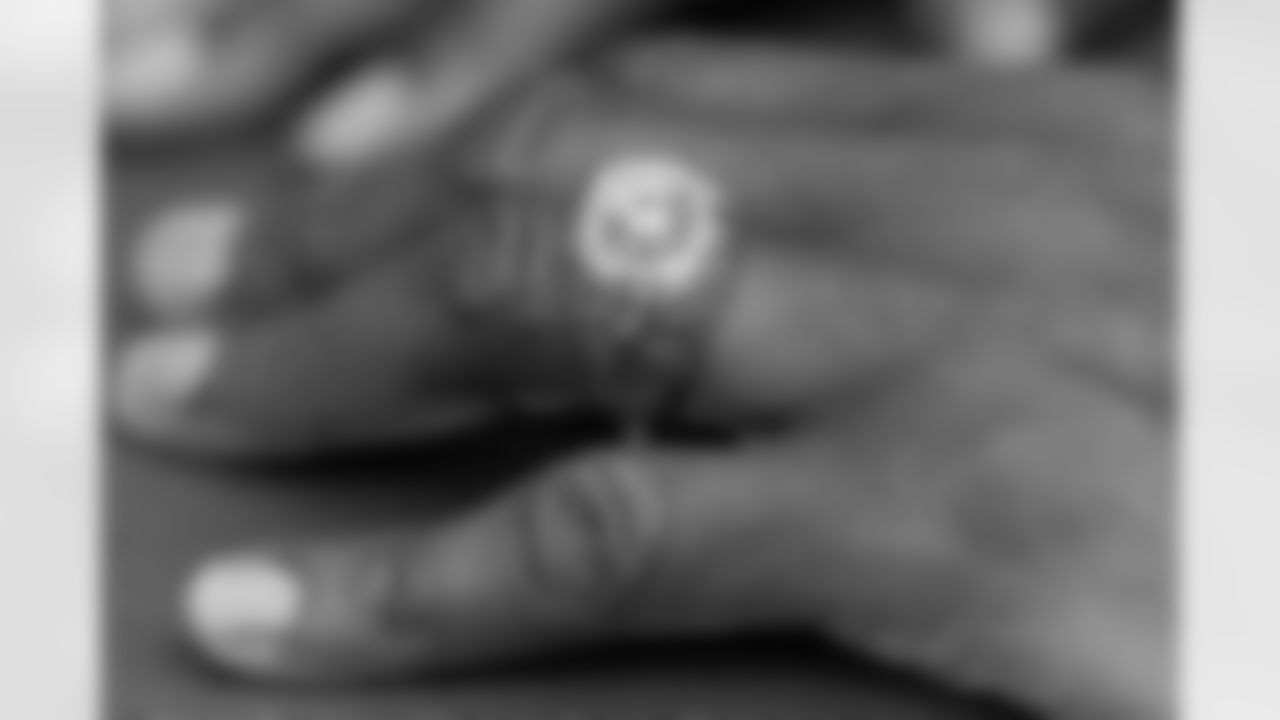 TAMPA, FL - December 11, 2025 - The 1976 Tampa Bay Buccaneers team reunion in the Hyundai Club at Raymond James Stadium. Photo By Mike Carlson/Tampa Bay Buccaneers