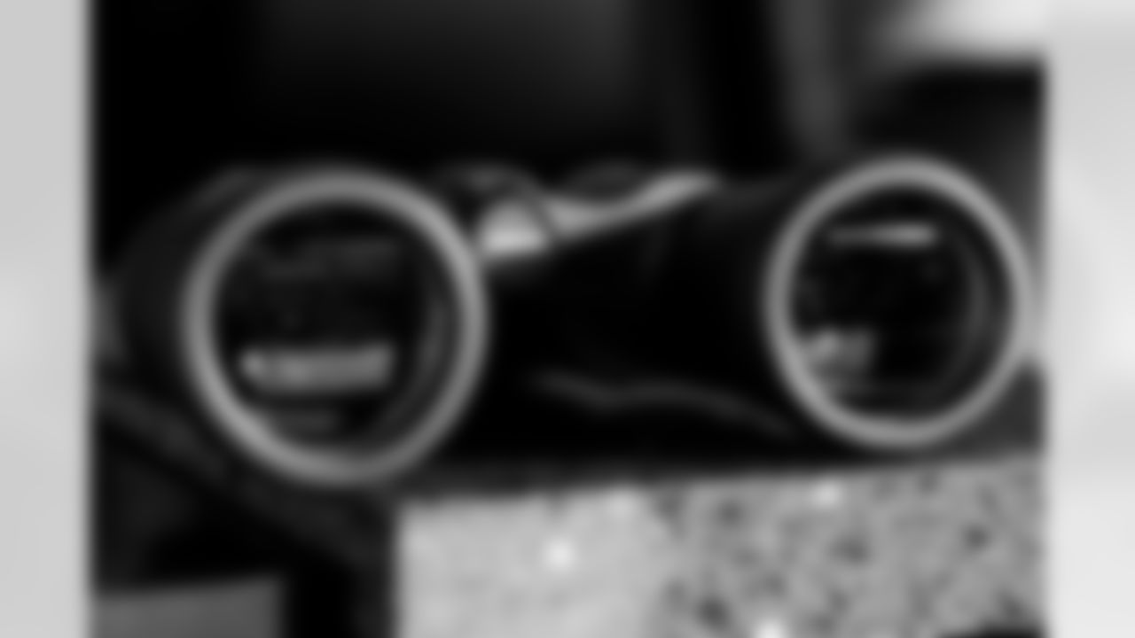 INDIANAPOLIS, IN - February 26, 2026 - The 2026 NFL Combine at Lucas Oil Stadium. Photo By Tori Richman/Tampa Bay Buccaneers