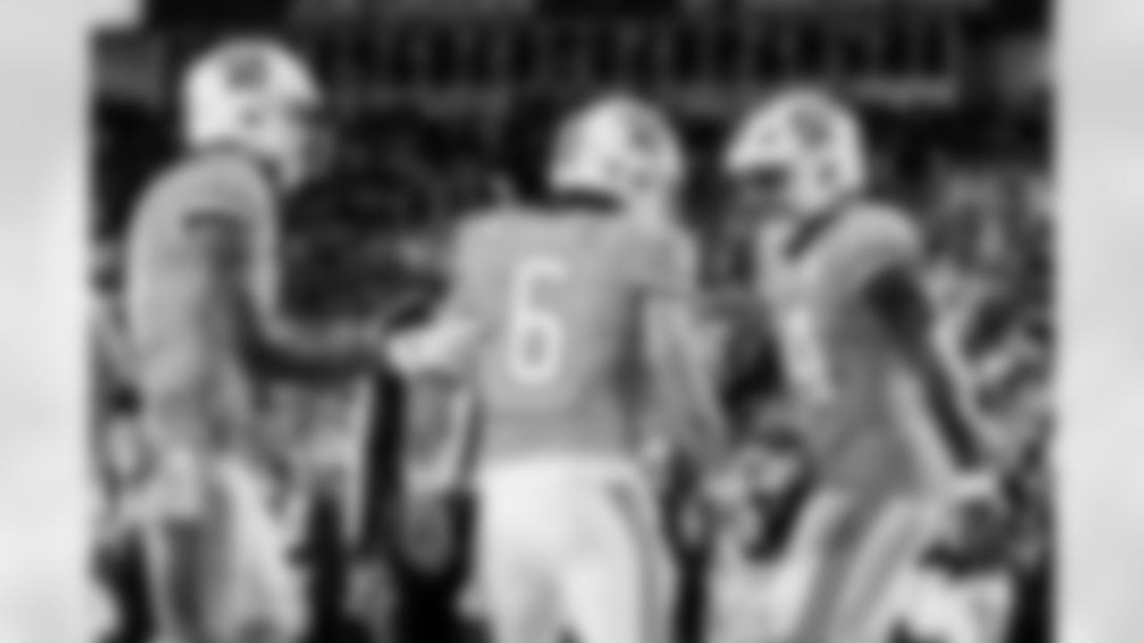 TAMPA, FL - December 11, 2025 - The Tampa Bay Buccaneers and Atlanta Falcons during a regular season game at Raymond James Stadium. The Bucs lost the game, 29-28. Photo By Kyle Zedaker/Tampa Bay Buccaneers