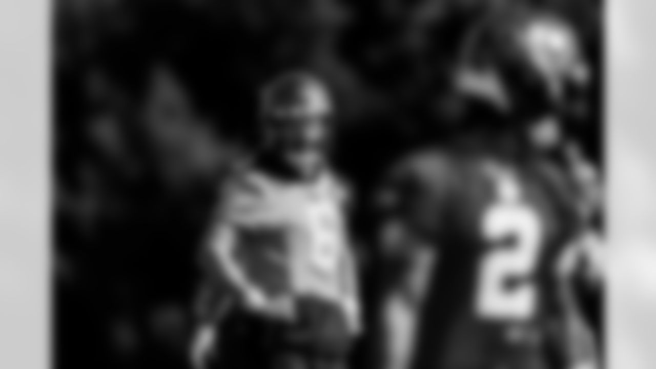 TAMPA, FL - December 04, 2025 - Quarterback Baker Mayfield #6 of the Tampa Bay Buccaneers during practice at AdventHealth Training Center. Photo By Tori Richman/Tampa Bay Buccaneers