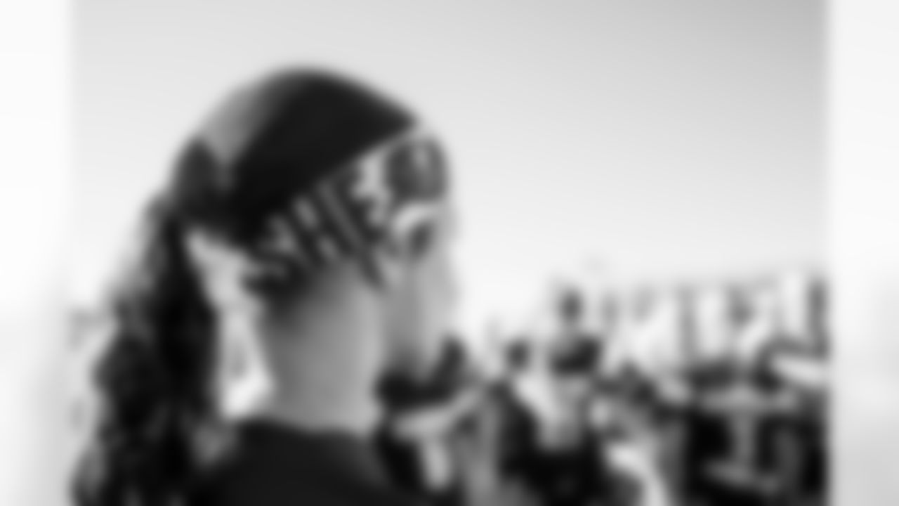 TAMPA, FL - February 10, 2026 - The 2026 Girls Flag Football Preseason Classic at AdventHealth Training Center. Photo By Tori Richman/Tampa Bay Buccaneers