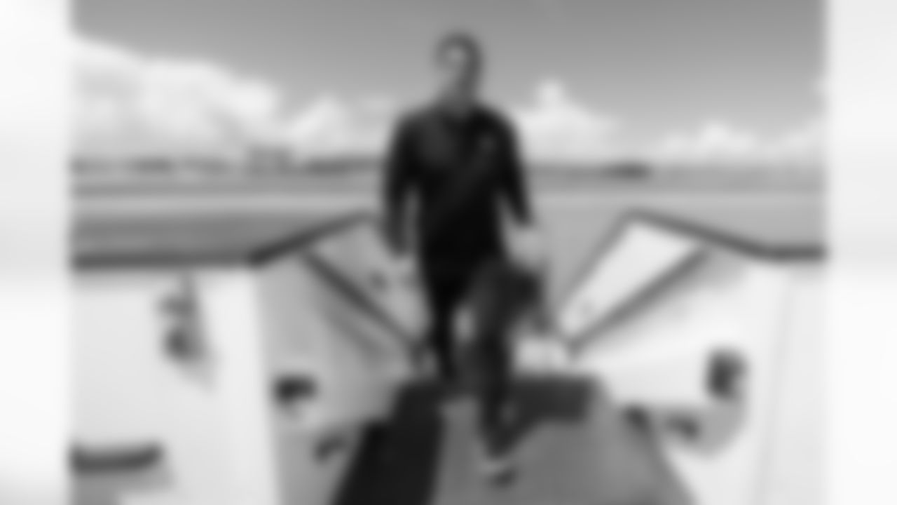 ATLANTA, GA - September 06, 2025 - Luxury Suite Excursion departs for the game between the Tampa Bay Buccaneers and Atlanta Falcons. The Bucs won the game, 23-20. Photo By Doug DeFelice/Tampa Bay Buccaneers