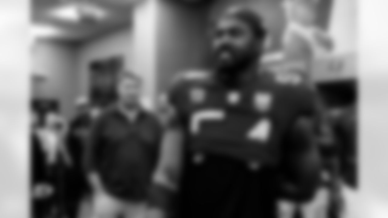 TAMPA, FL - January 03, 2026 - The Carolina Panthers and Tampa Bay Buccaneers play a regular season game at Raymond James Stadium. The Bucs won the game, 16-14. Photo By Tori Richman/Tampa Bay Buccaneers