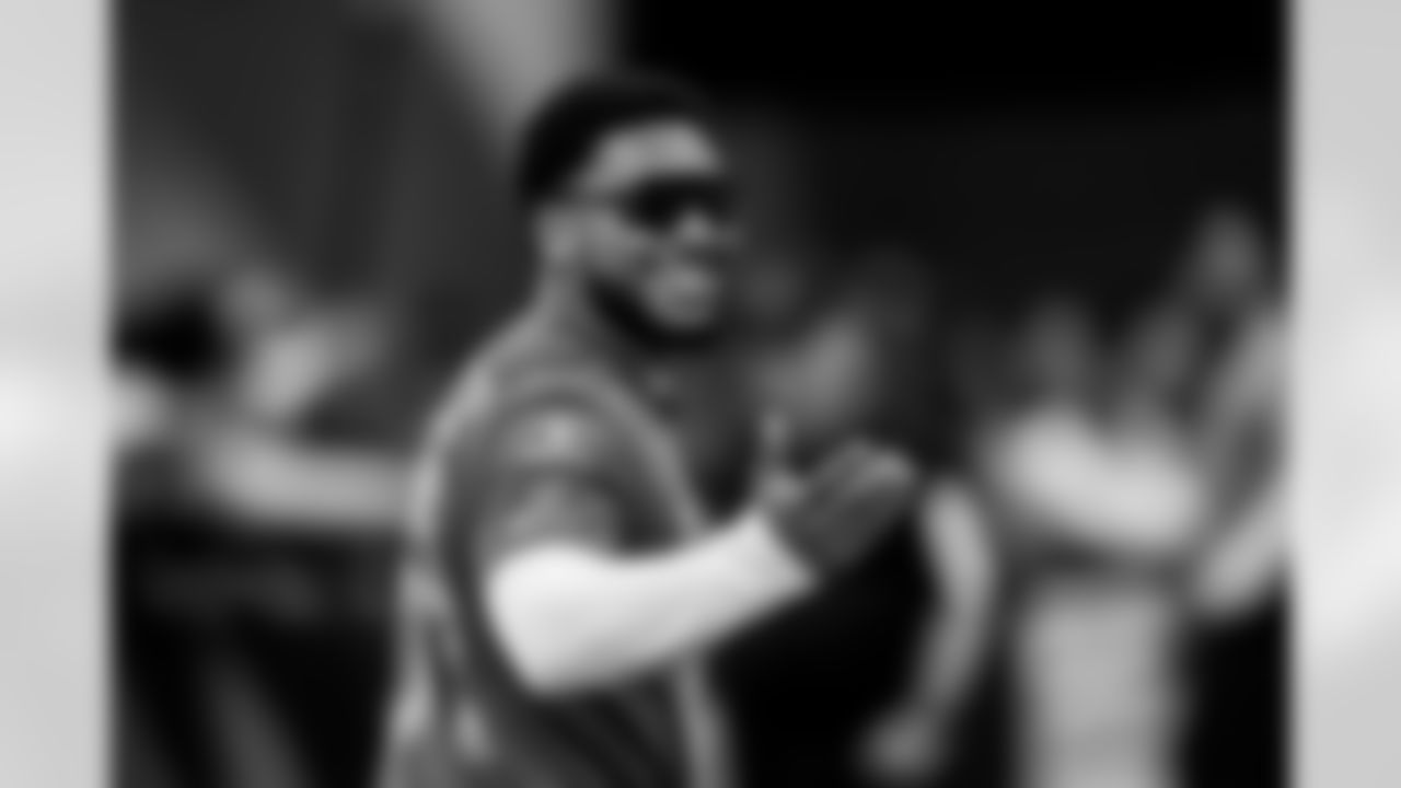 SAN FRANCISCO, CA - February 02, 2026 - Safety Antoine Winfield Jr. #31 of the Tampa Bay Buccaneers during Pro Bowl practice at Moscone Center. Photo By Tori Richman/Tampa Bay Buccaneers