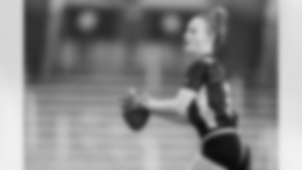 TAMPA, FL - February 11, 2026 - The 2026 Girls Flag Football Preseason Classic. Photo By Kyle Zedaker/Tampa Bay Buccaneers