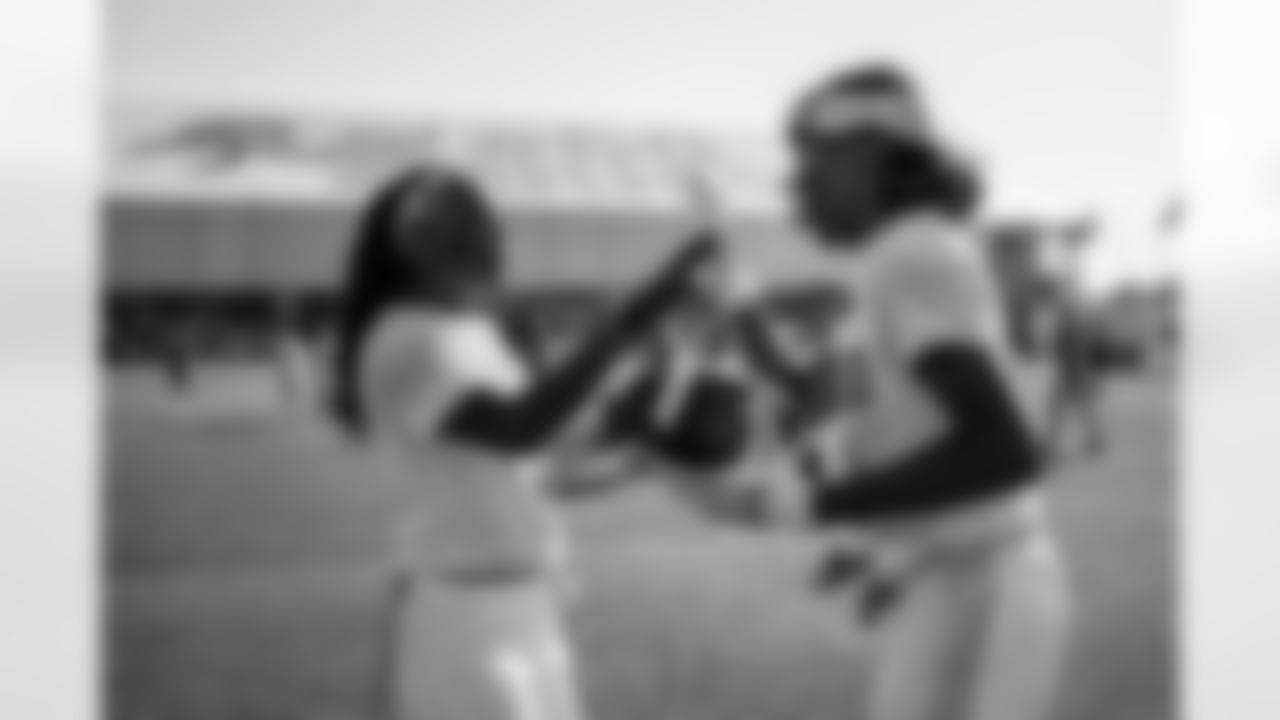 TAMPA, FL - February 11, 2026 - The 2026 Girls Flag Football Preseason Classic. Photo By Kyle Zedaker/Tampa Bay Buccaneers