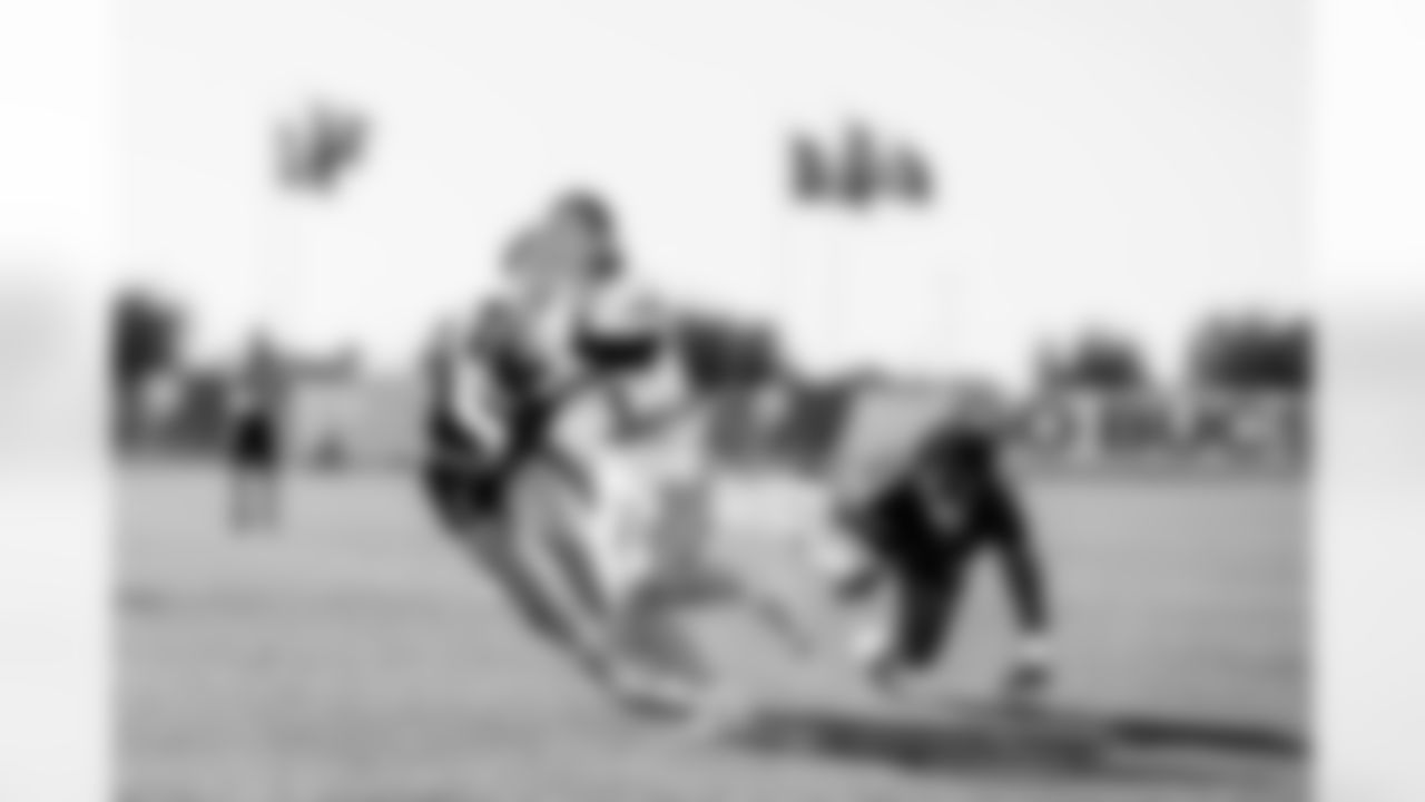 TAMPA, FL - February 12, 2026 - The 2026 Girls Flag Football Preseason Classic at AdventHealth Training Center. Photo By Tori Richman/Tampa Bay Buccaneers