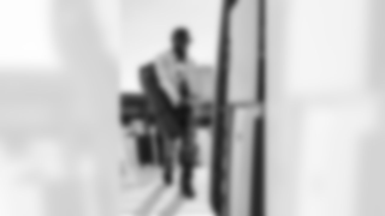 TAMPA, FL - December 27, 2025 - Wide Receiver Chris Godwin Jr. #14 of the Tampa Bay Buccaneers departs Tampa for a Week 17 game against the Miami Dolphins. Photo By Tori Richman/Tampa Bay Buccaneers