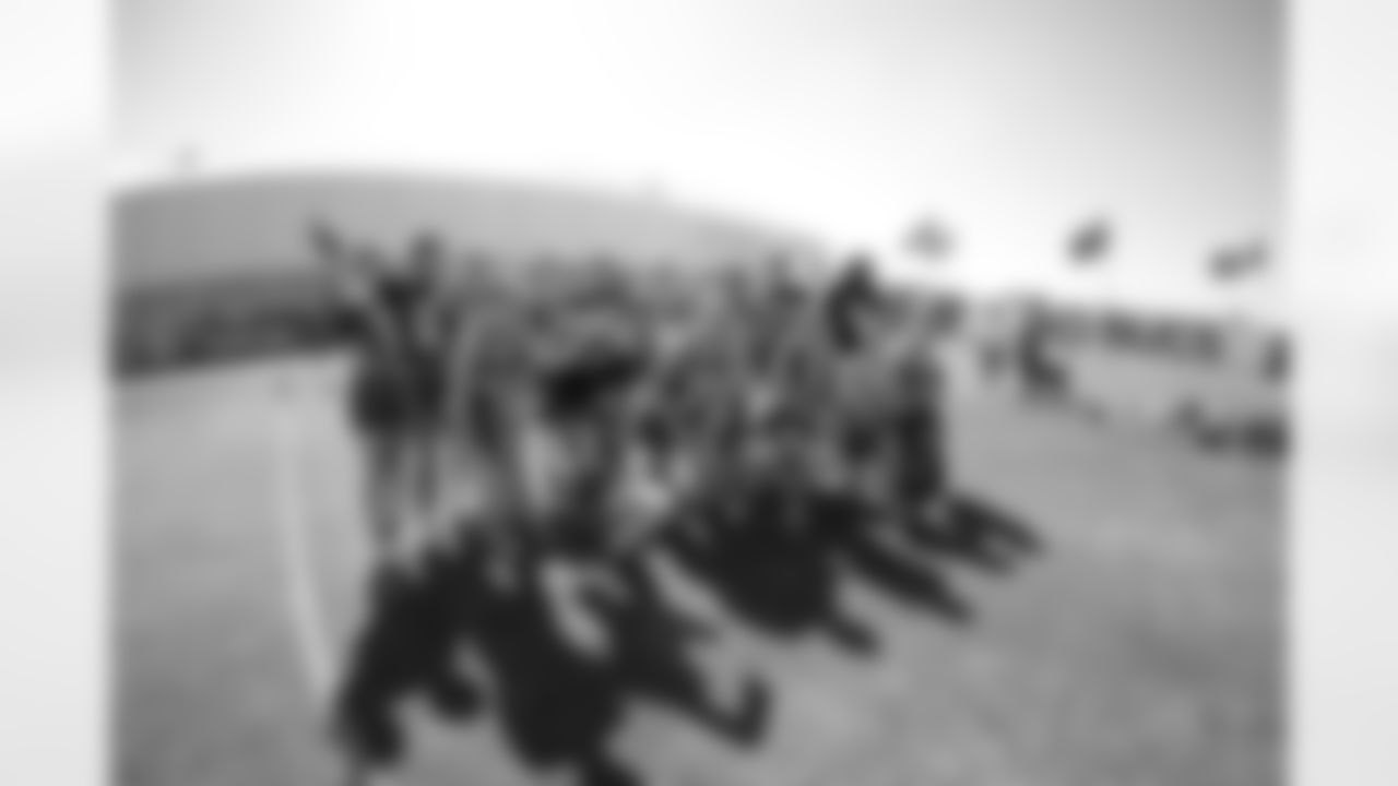 TAMPA, FL - February 13, 2026 - The 2026 Girls Flag Football Preseason Classic at AdventHealth Training Center. Photo By Cian Leach/Tampa Bay Buccaneers