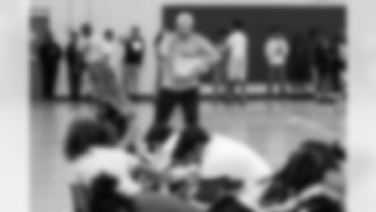 TAMPA, FL - December 16, 2025 - The Baker and Emily Mayfield Foundation's annual 'Passing The Joy' event. Photo By Doug DeFelice/Tampa Bay Buccaneers