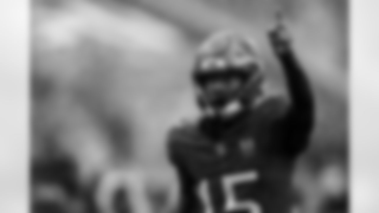 TAMPA, FL - December 07, 2025 - The Tampa Bay Buccaneers and New Orleans Saints during a regular season game at Raymond James Stadium. The Bucs lost the game, 24-20. Photo By Tori Richman/Tampa Bay Buccaneers