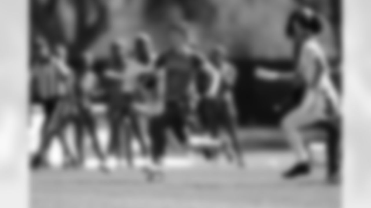 TAMPA, FL - February 13, 2026 - The 2026 Girls Flag Football Preseason Classic at AdventHealth Training Center. Photo By Cian Leach/Tampa Bay Buccaneers