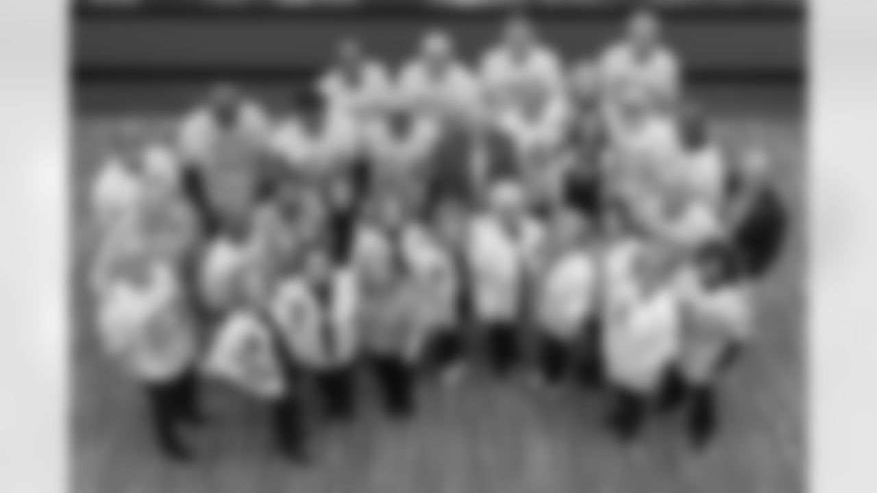 TAMPA, FL - December 11, 2025 - The 1976 Tampa Bay Buccaneers team reunion in the Hyundai Club at Raymond James Stadium. Photo By Mike Carlson/Tampa Bay Buccaneers