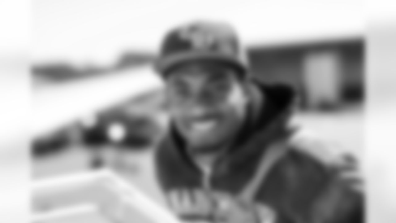 TAMPA, FL - November 15, 2025 - Safety Christian Izien #29 of the Tampa Bay Buccaneers departs before the Bucs' game against the Buffalo Bills. Photo By Tori Richman/Tampa Bay Buccaneers