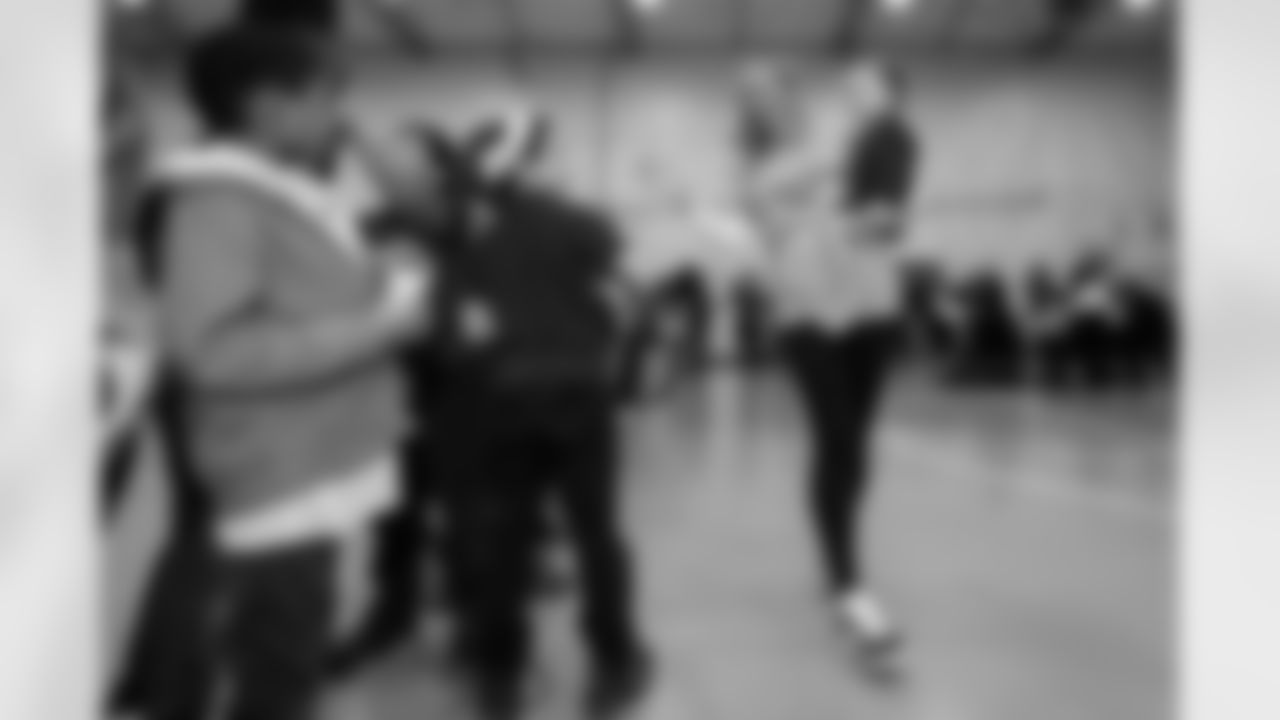 TAMPA, FL - December 16, 2025 - The Baker and Emily Mayfield Foundation's annual 'Passing The Joy' event. Photo By Doug DeFelice/Tampa Bay Buccaneers