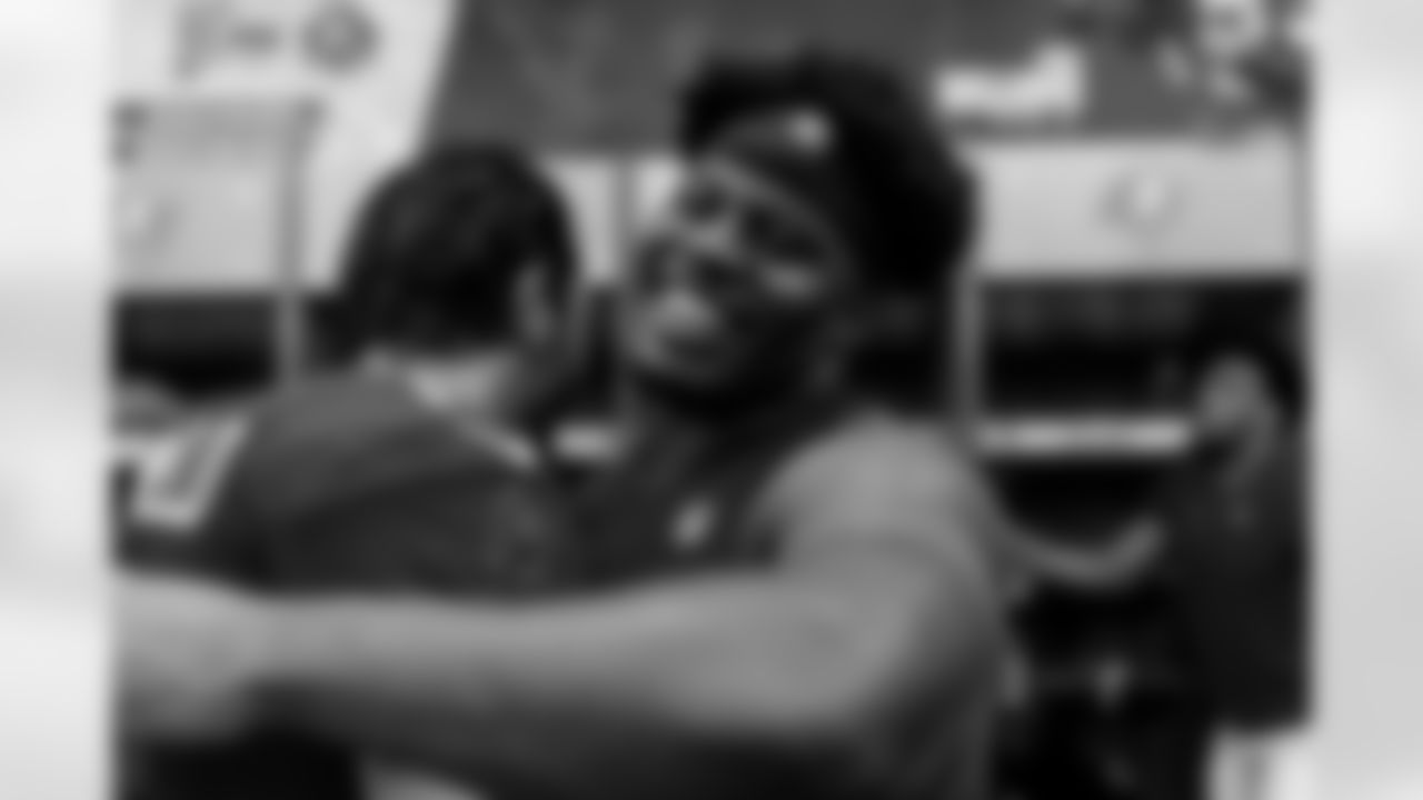 TAMPA, FL - January 03, 2026 - The Carolina Panthers and Tampa Bay Buccaneers play a regular season game at Raymond James Stadium. The Bucs won the game, 16-14. Photo By Tori Richman/Tampa Bay Buccaneers