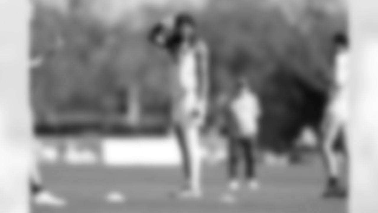 TAMPA, FL - February 13, 2026 - The 2026 Girls Flag Football Preseason Classic at AdventHealth Training Center. Photo By Cian Leach/Tampa Bay Buccaneers