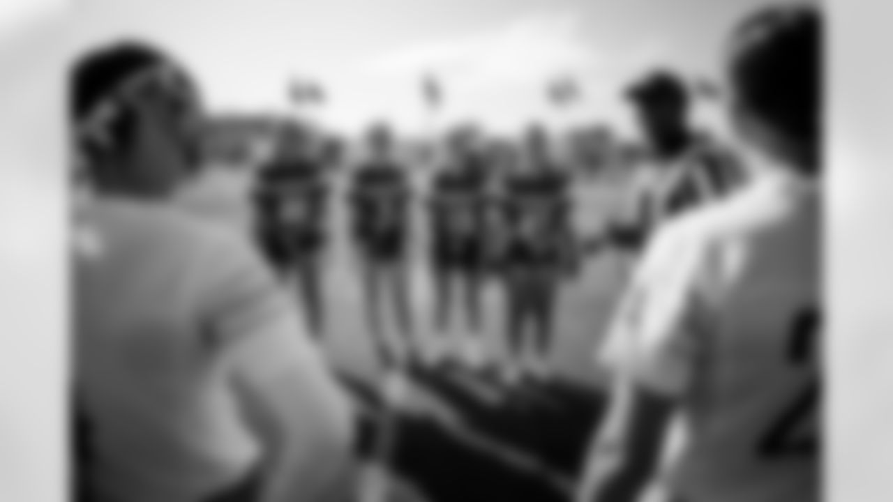 TAMPA, FL - February 11, 2026 - The 2026 Girls Flag Football Preseason Classic. Photo By Kyle Zedaker/Tampa Bay Buccaneers