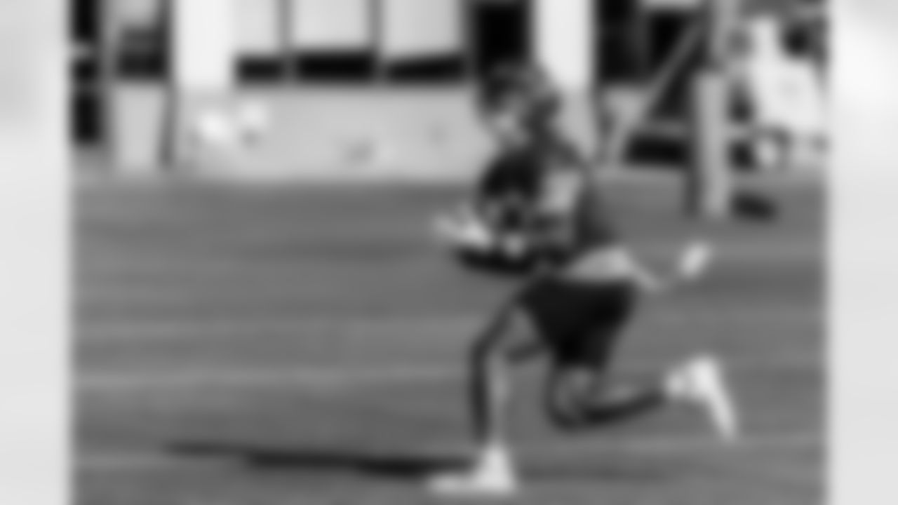 TAMPA, FL - December 04, 2025 - Wide Receiver Emeka Egbuka #2 of the Tampa Bay Buccaneers during practice at AdventHealth Training Center. Photo By Tori Richman/Tampa Bay Buccaneers