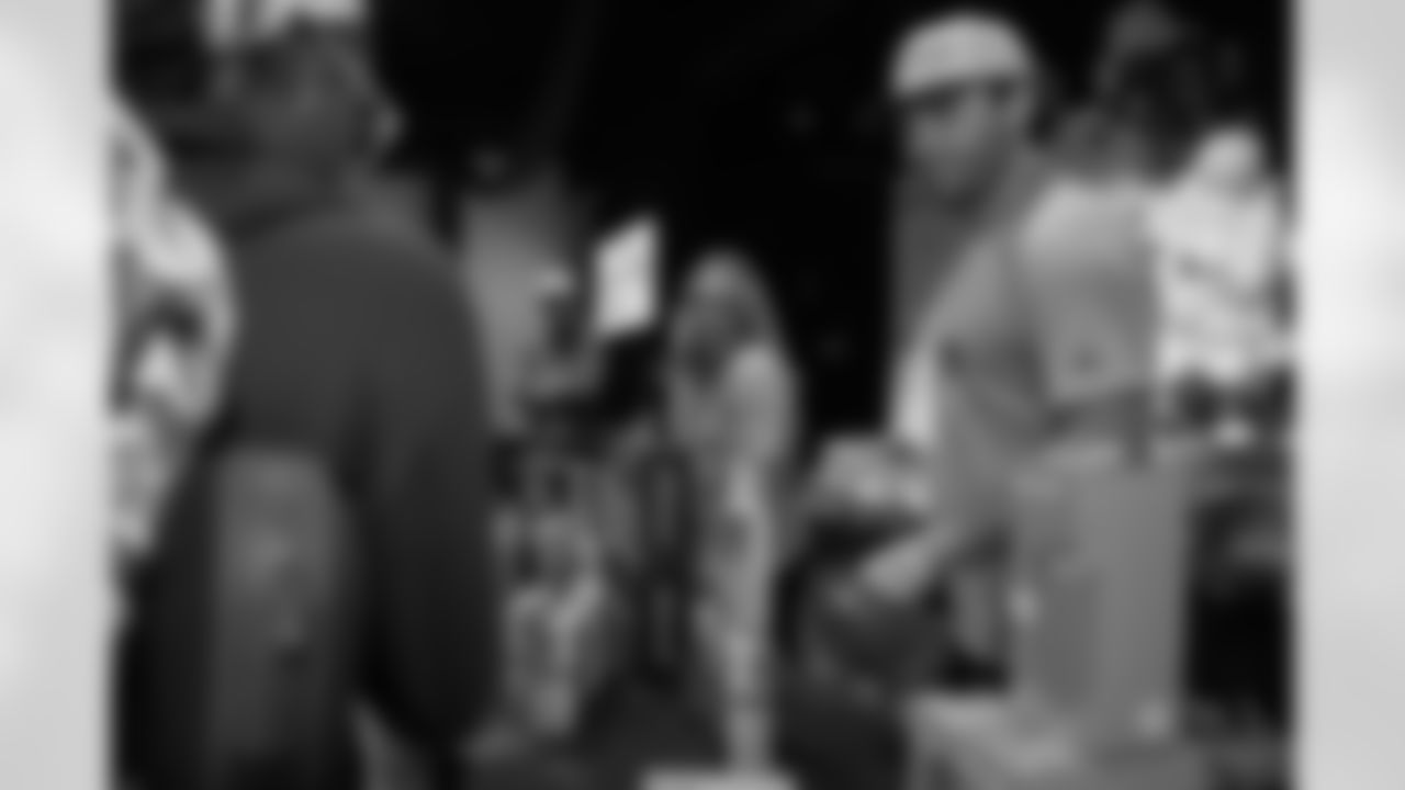 TAMPA, FL - December 16, 2025 - The Baker and Emily Mayfield Foundation's annual 'Passing The Joy' event. Photo By Doug DeFelice/Tampa Bay Buccaneers