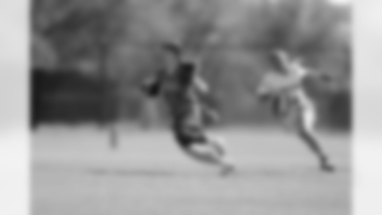 TAMPA, FL - February 13, 2026 - The 2026 Girls Flag Football Preseason Classic at AdventHealth Training Center. Photo By Cian Leach/Tampa Bay Buccaneers