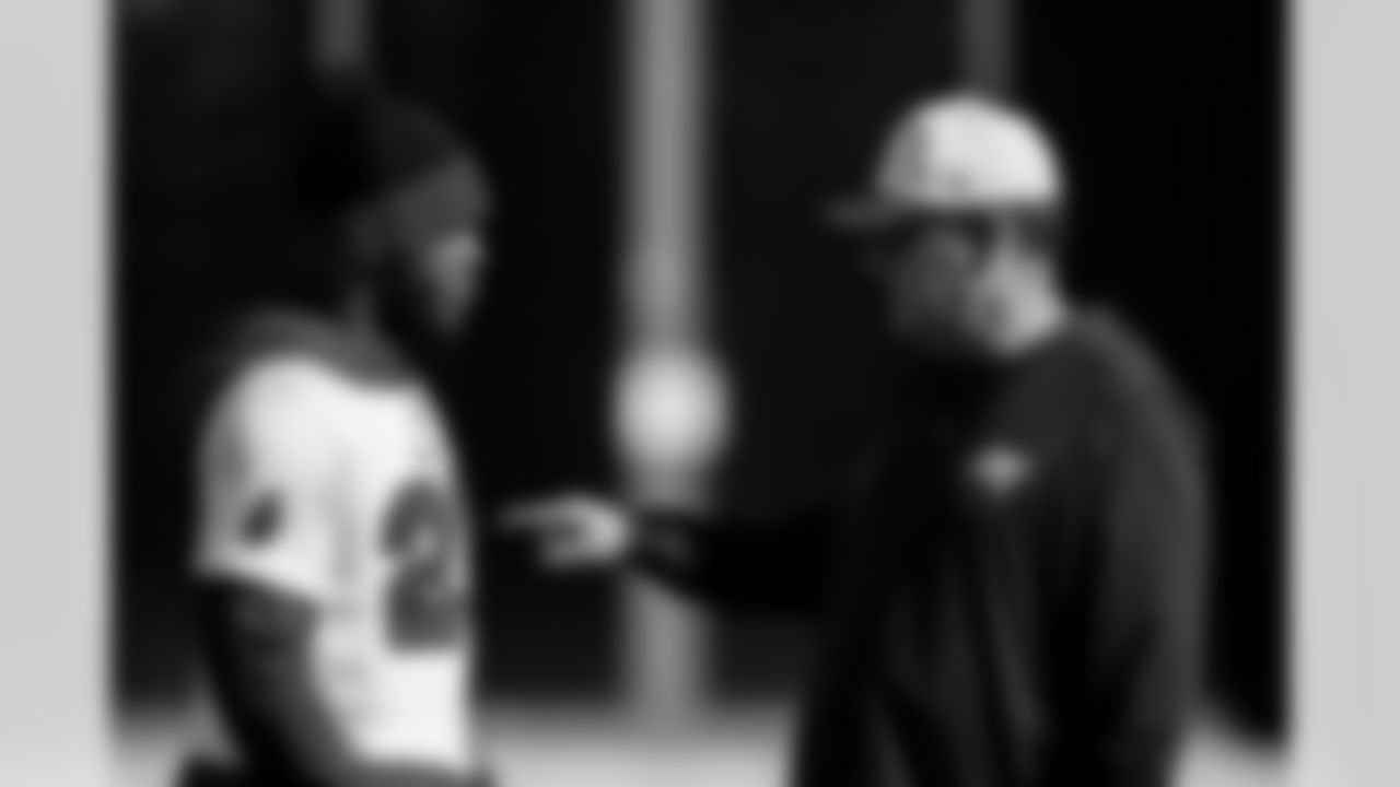 TAMPA, FL - December 09, 2025 - Week 15 practice at AdventHealth Training Center. Photo By Kyle Zedaker/Tampa Bay Buccaneers