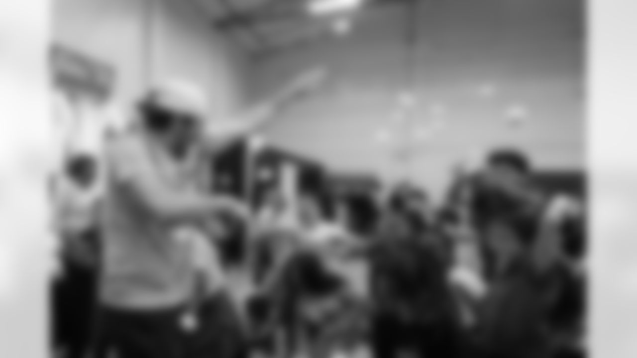 TAMPA, FL - December 16, 2025 - The Baker and Emily Mayfield Foundation's annual 'Passing The Joy' event. Photo By Doug DeFelice/Tampa Bay Buccaneers