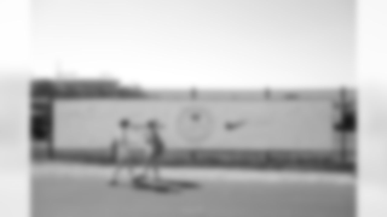 TAMPA, FL - February 13, 2026 - The 2026 Girls Flag Football Preseason Classic at AdventHealth Training Center. Photo By Cian Leach/Tampa Bay Buccaneers