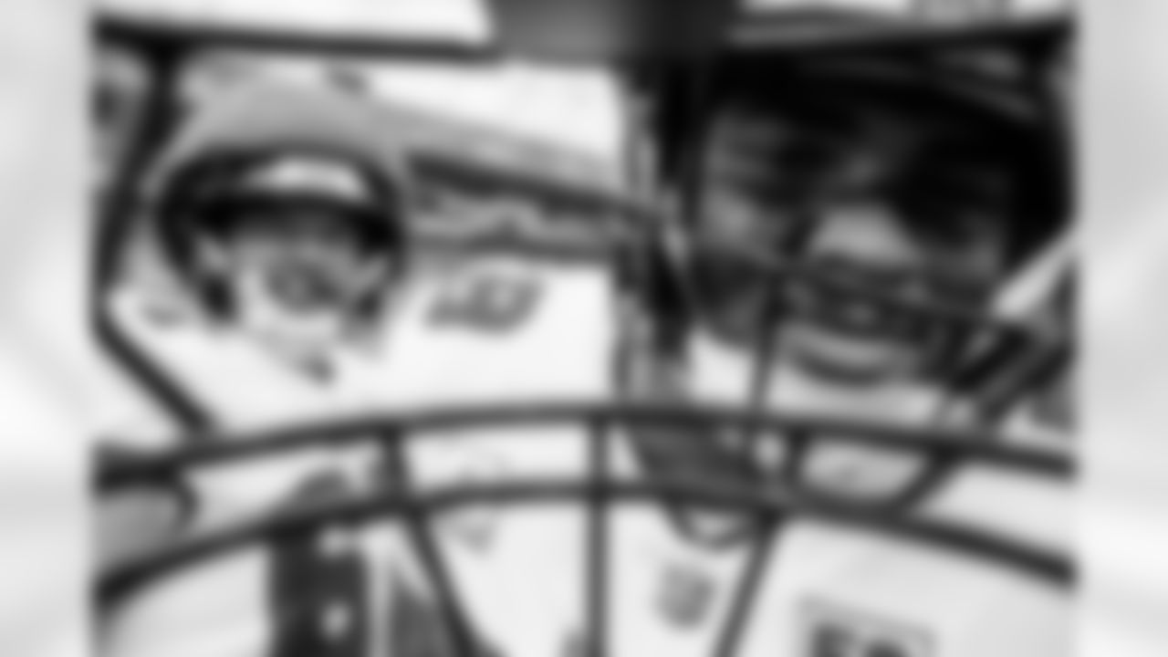 TAMPA, FL - November 09, 2025 - Tackle Tristan Wirfs #78 of the Tampa Bay Buccaneers before the game between the New England Patriots and Tampa Bay Buccaneers. The Bucs lost the game, 28-23. Photo By Kyle Zedaker/Tampa Bay Buccaneers