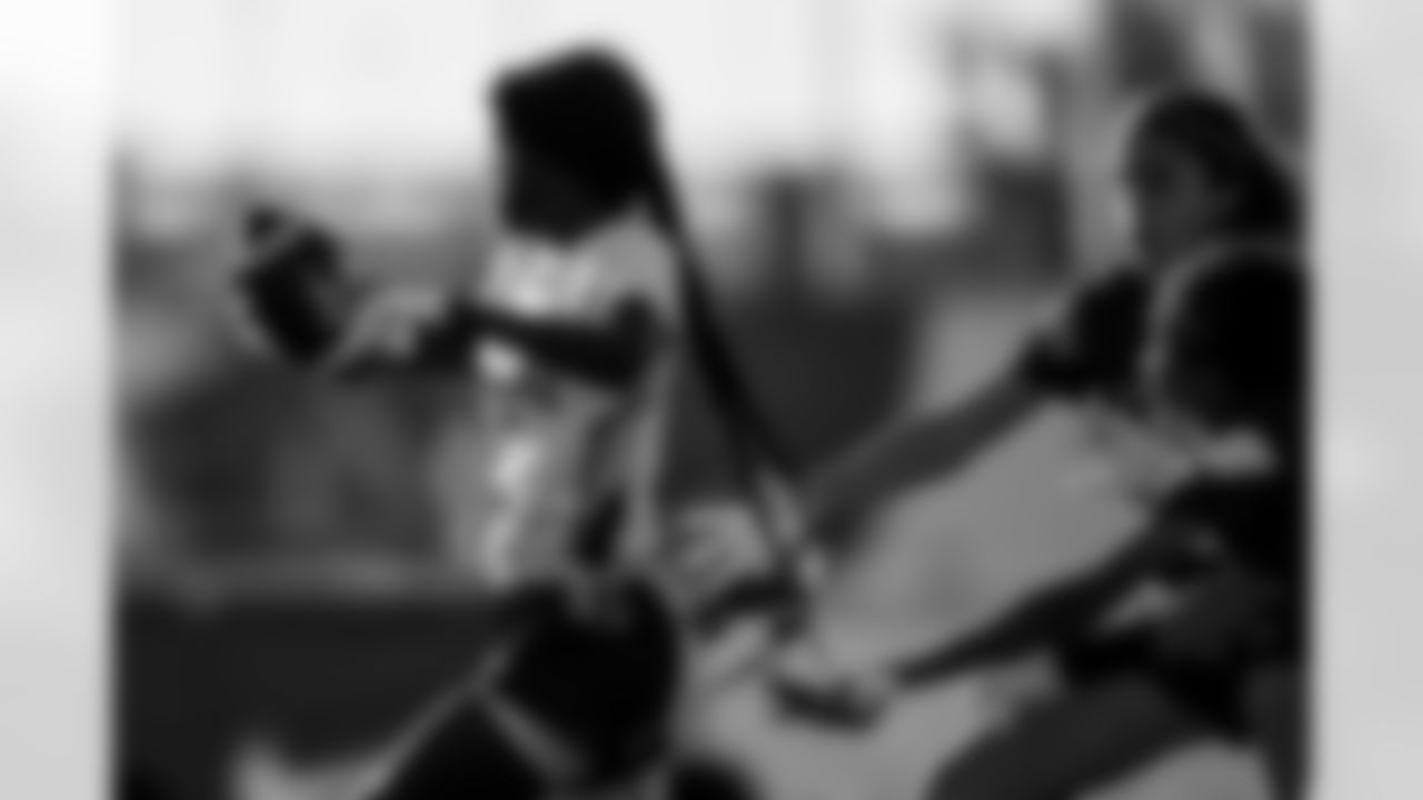 TAMPA, FL - February 10, 2026 - The 2026 Girls Flag Football Preseason Classic at AdventHealth Training Center. Photo By Tori Richman/Tampa Bay Buccaneers