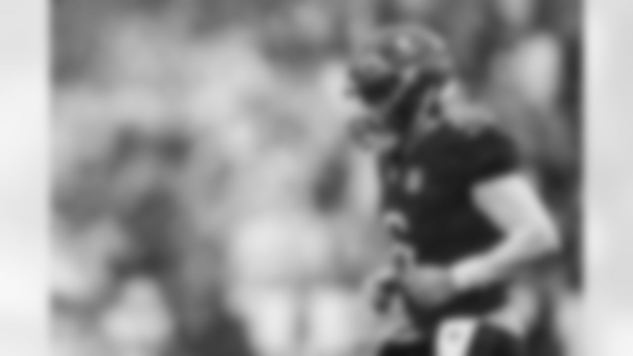 TAMPA, FL - December 07, 2025 - The Tampa Bay Buccaneers and New Orleans Saints play a regular season game at Raymond James Stadium. The Bucs lost the game, 24-20. Photo By Kyle Zedaker/Tampa Bay Buccaneers