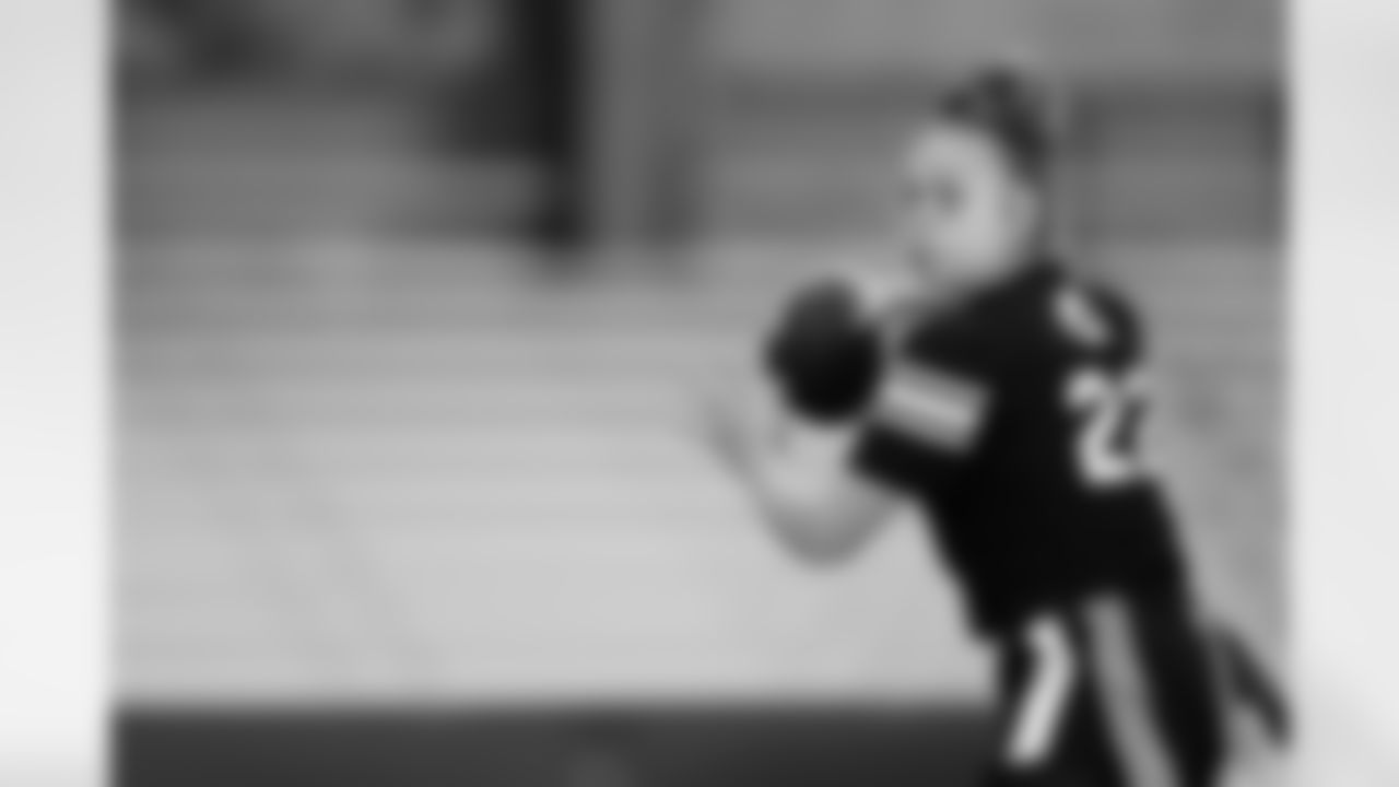 TAMPA, FL - February 13, 2026 - The 2026 Girls Flag Football Preseason Classic at AdventHealth Training Center. Photo By Cian Leach/Tampa Bay Buccaneers