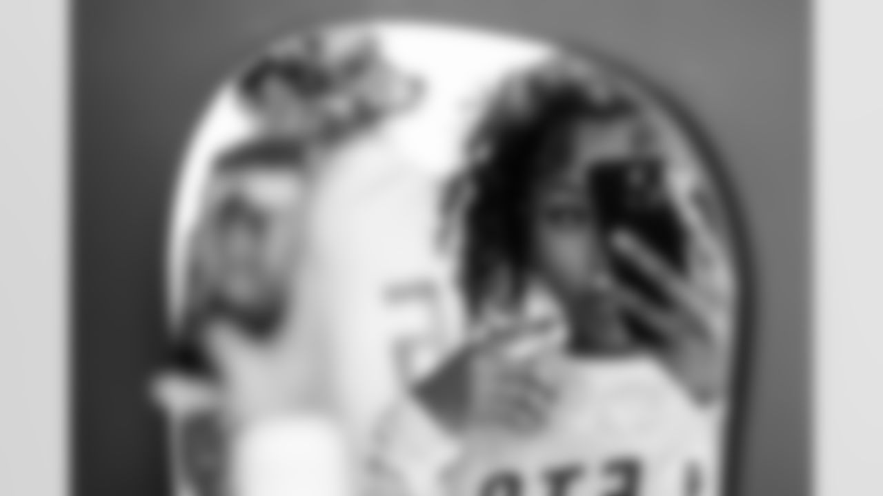 TAMPA, FL - February 10, 2026 - The 2026 Girls Flag Football Preseason Classic at AdventHealth Training Center. Photo By Tori Richman/Tampa Bay Buccaneers