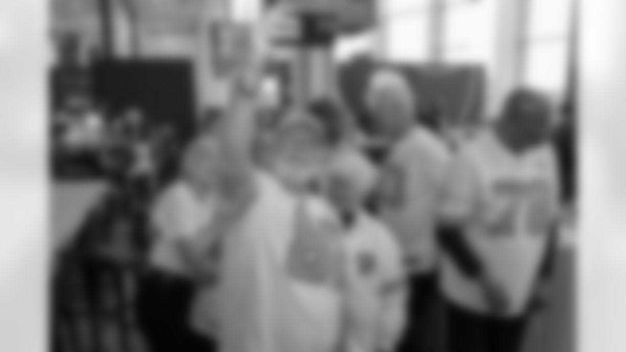 TAMPA, FL - December 11, 2025 - The 1976 Tampa Bay Buccaneers team reunion in the Hyundai Club at Raymond James Stadium. Photo By Mike Carlson/Tampa Bay Buccaneers