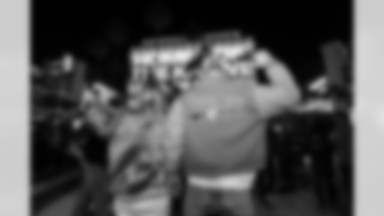 TAMPA, FL - December 11, 2025 - The Tampa Bay Buccaneers and Atlanta Falcons during a regular season game at Raymond James Stadium. The Bucs lost the game, 29-28. Photo By Dave Pullis/Tampa Bay Buccaneers