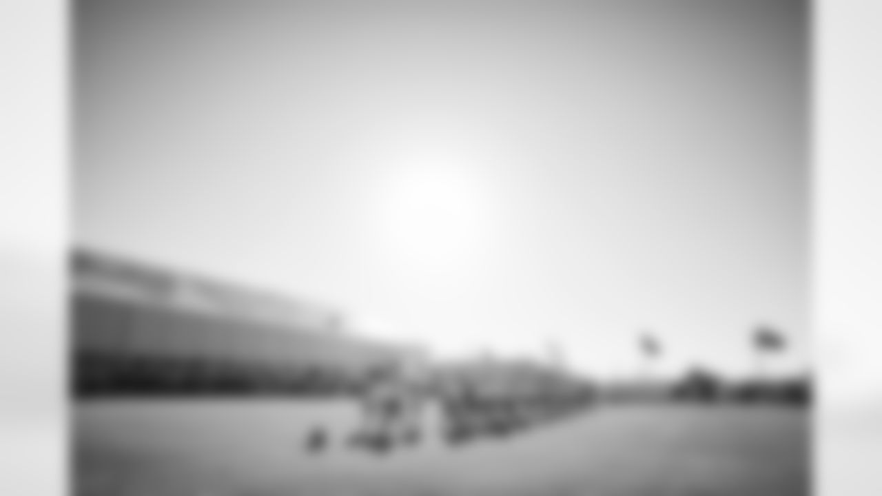 TAMPA, FL - February 10, 2026 - The 2026 Girls Flag Football Preseason Classic at AdventHealth Training Center. Photo By Tori Richman/Tampa Bay Buccaneers