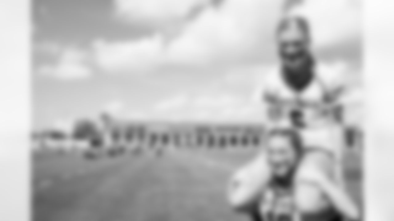 TAMPA, FL - February 12, 2026 - The 2026 Girls Flag Football Preseason Classic at AdventHealth Training Center. Photo By Tori Richman/Tampa Bay Buccaneers