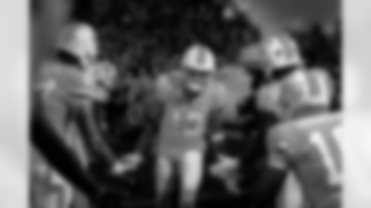 TAMPA, FL - December 11, 2025 - The Tampa Bay Buccaneers and Atlanta Falcons during a regular season game at Raymond James Stadium. The Bucs lost the game, 29-28. Photo By Kyle Zedaker/Tampa Bay Buccaneers