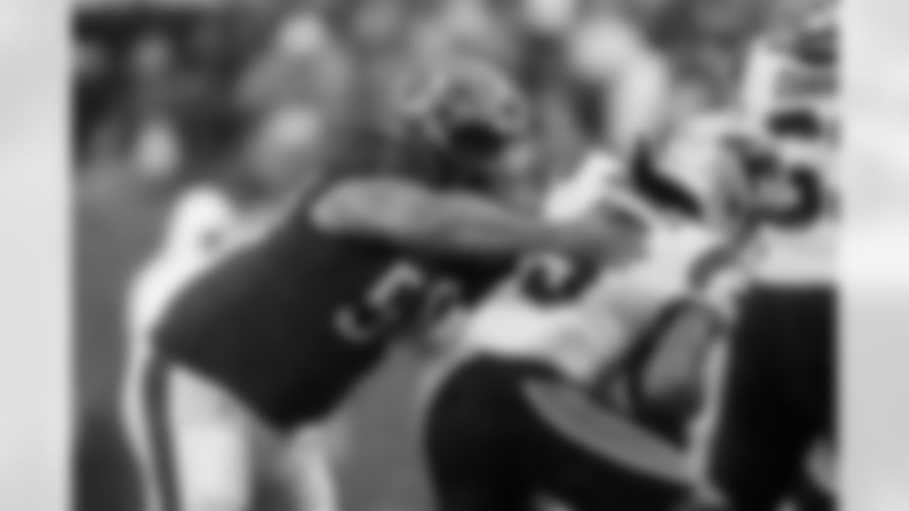 TAMPA, FL - January 03, 2026 - The Carolina Panthers and Tampa Bay Buccaneers play a regular season game at Raymond James Stadium. The Bucs won the game, 16-14. Photo By Tori Richman/Tampa Bay Buccaneers