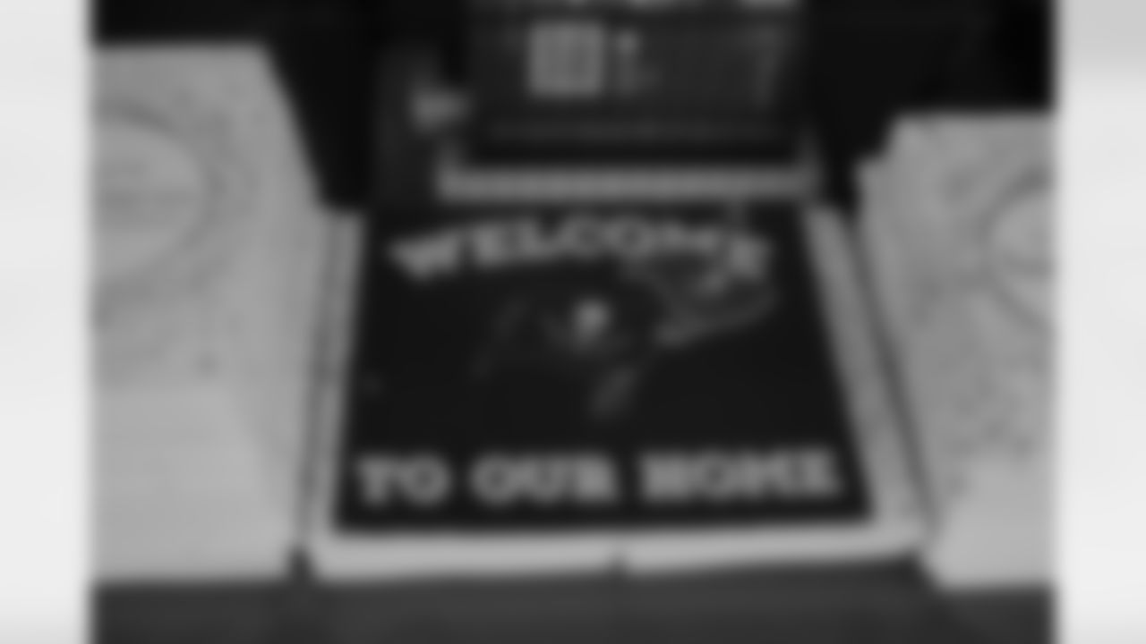 TAMPA, FL - February 13, 2026 - The 2026 Girls Flag Football Preseason Classic at AdventHealth Training Center. Photo By Cian Leach/Tampa Bay Buccaneers