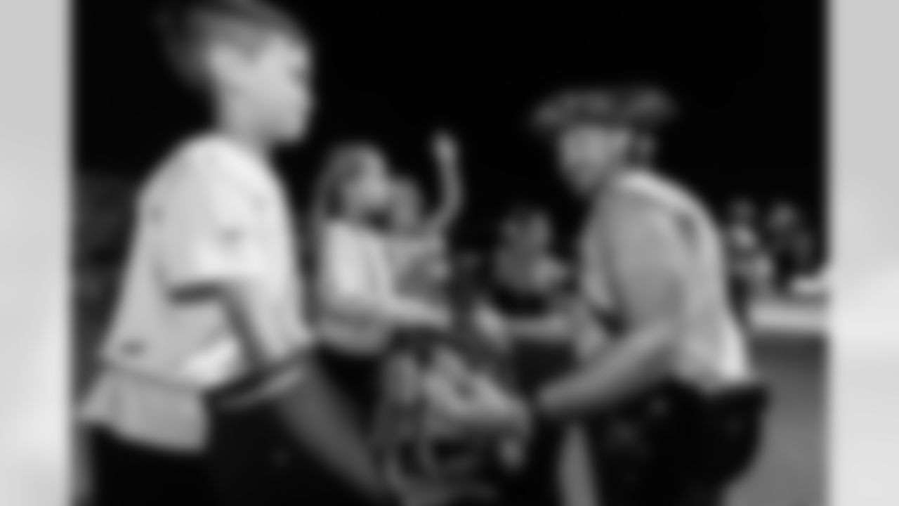 TAMPA, FL - November 23, 2025 - Pirates during the Watch Party at Armature Works during the game between the Tampa Bay Buccaneers and the Los Angeles Rams. Photo By Doug DeFelice/Tampa Bay Buccaneers