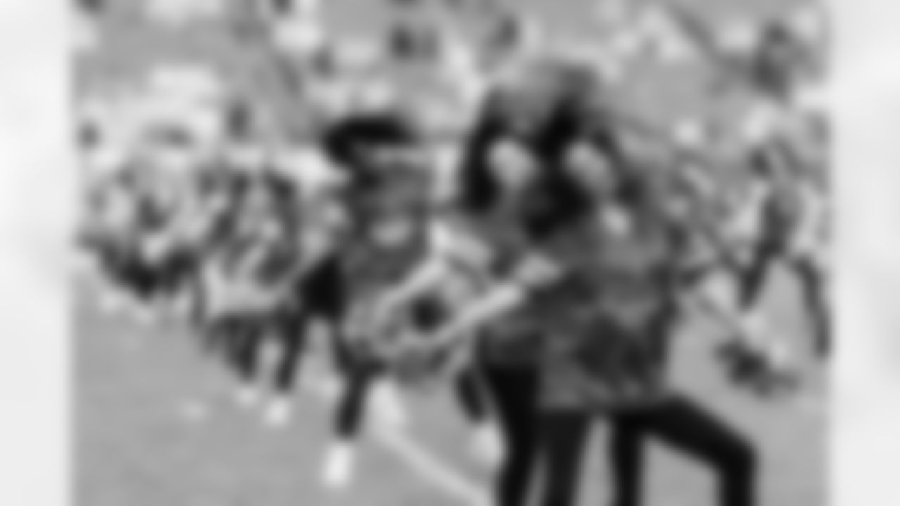 TAMPA, FL - December 07, 2025 - The Tampa Bay Buccaneers and New Orleans Saints during a regular season game at Raymond James Stadium. The Bucs lost the game, 24-20. Photo By Kyle Zedaker/Tampa Bay Buccaneers