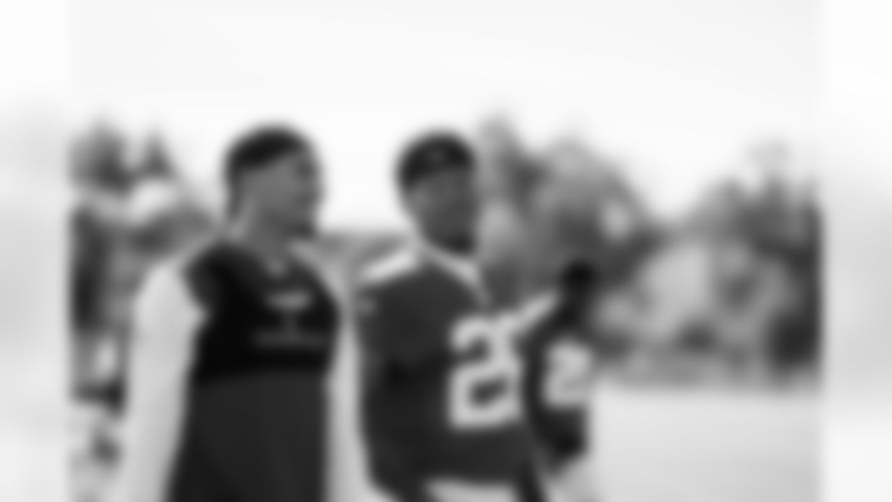 TAMPA, FL - December 17, 2025 - Week 16 practice at AdventHealth Training Center. Photo By Tori Richman/Tampa Bay Buccaneers