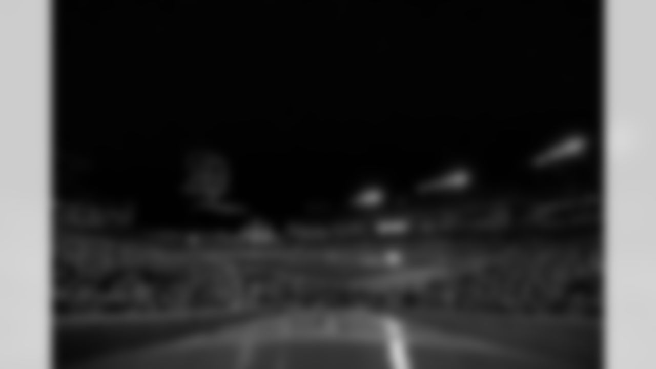 TAMPA, FL - December 11, 2025 - The Tampa Bay Buccaneers and Atlanta Falcons during a regular season game at Raymond James Stadium. The Bucs lost the game, 29-28. Photo By Kyle Zedaker/Tampa Bay Buccaneers